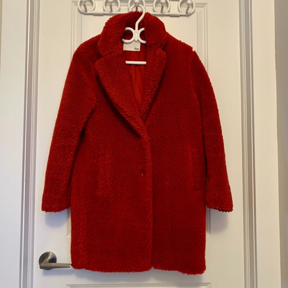 Aritzia Jackets & Blazers - Wilfred Free Teddy Cocoon Coat
